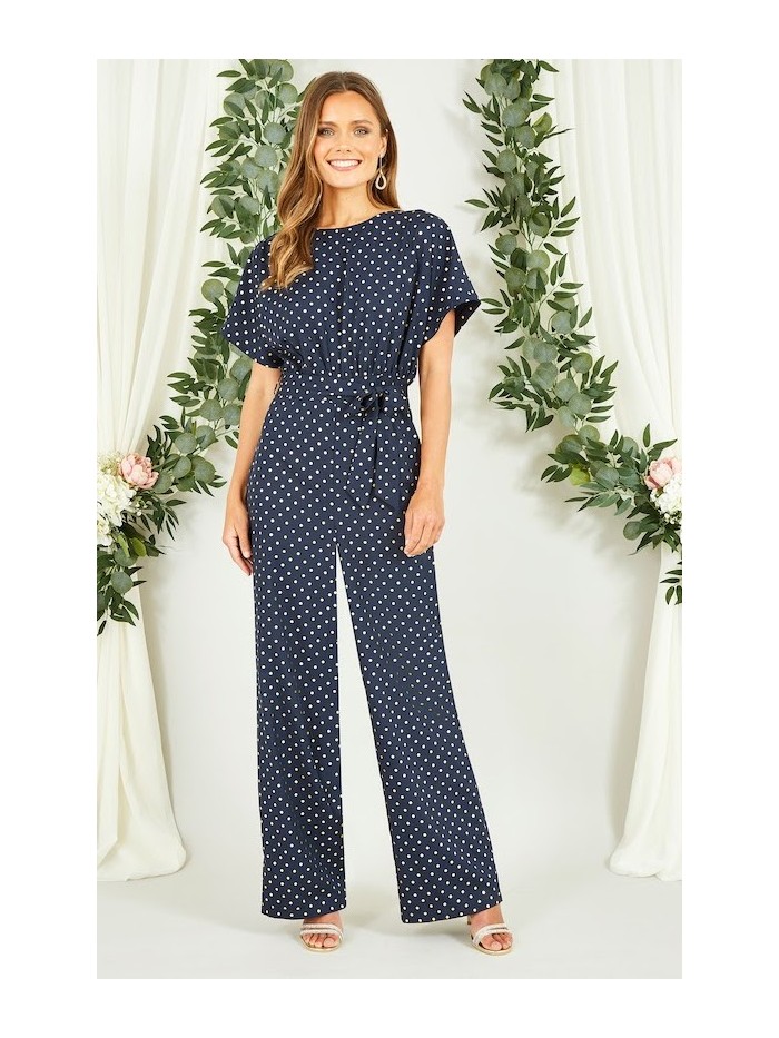 Polka dot jumpsuit